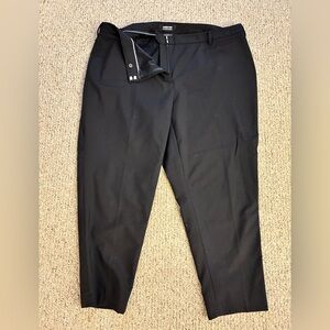 Lands End lined wool navy pants, 20wp